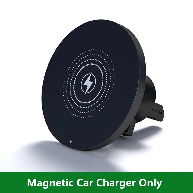 Revolutionary 30W Magnetic Wireless Car Charger & Phone Holder for iPhone 15-11 - Fast Charging Made Easy!
