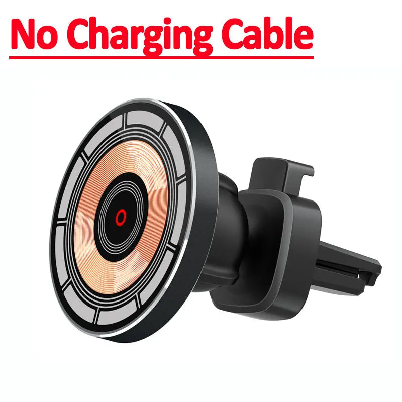 Revolutionary 30W Magnetic Wireless Car Charger & Phone Holder for iPhone 15-11 - Fast Charging Made Easy!