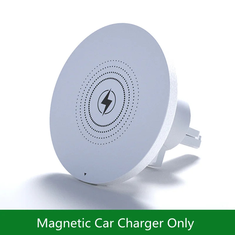Revolutionary 30W Magnetic Wireless Car Charger & Phone Holder for iPhone 15-11 - Fast Charging Made Easy!